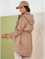Dámska prechodná bunda MOZA béžová FashionStreet TY4283 Dámska prechodná bunda MOZA béžová FashionStreet TY4283