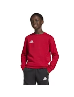 Adidas Detské tričko Entrada 26 Sweat Top Red JZ6556