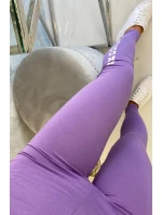 Nohavice legíny Brooklyn tmavo fialové Nohavice legíny Brooklyn tmavo fialové