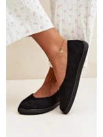 Dámske čierne barefoot balerínky Hollin Dámske čierne barefoot balerínky Hollin