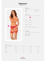 Horúce nohavičky Dagmarie garter panties - Obsessive
