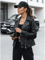 MODE MOSAIC dámska kožená bunda ramones black FashionStreet TY3893