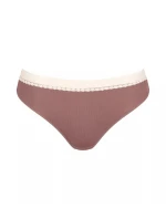 sloggi GO Ribbed R Tai C2P - BROWN - SLOGGI BROWN - SLOGGI