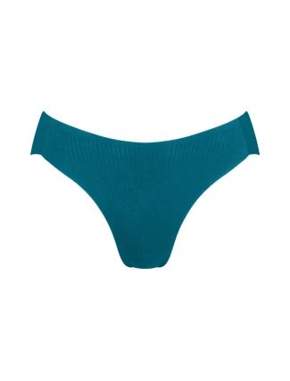 Dámske nohavičky ZERO Feel Pure High leg - BLUE - teal 6169 - SLOGGI