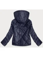 Tmavo modrá ľahká dámska bunda (BH2004)