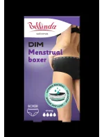 Nočné aj denné menštruačné nohavičky (boxerky) MENSTRUAL BOXER STRONG - BELLINDA - čierna
