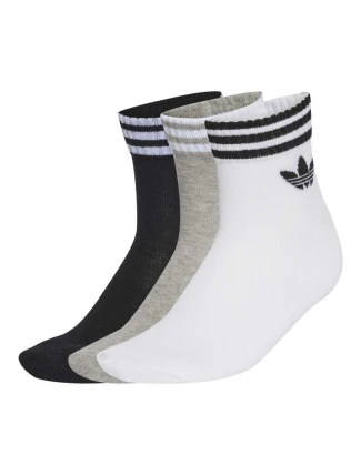 Adidas Originals 3-prúžkové členkové ponožky JV7437