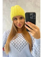 Dámska čiapka Rebecca K345 yellow