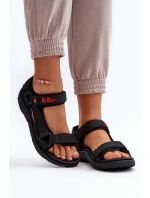 Damskie Sandały Lee Cooper LCW-24-34-2615 Czarne