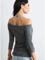 Blúzka RV BZ 4692.99 tmavo šedá