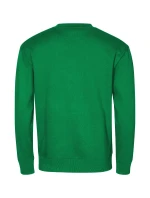 Posádková mikina unisex stredne zelená