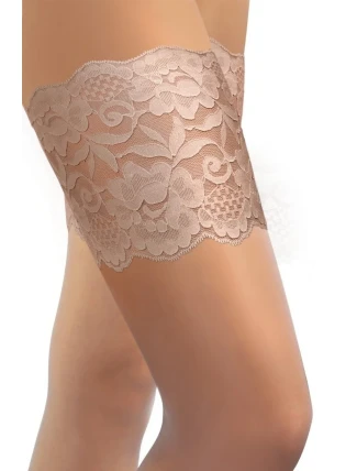 Čipkované stehenné pásy