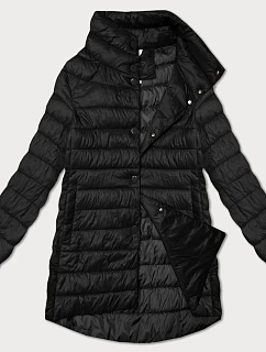 Dámska prešívaná bunda so stojačikom Minority black (P3-6908-1)