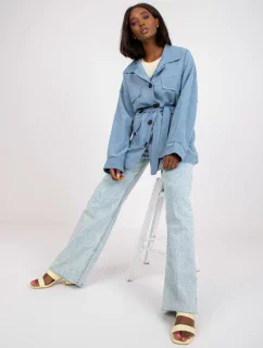 Dámsky kabát EM EN 5422.22P tmavo modrý