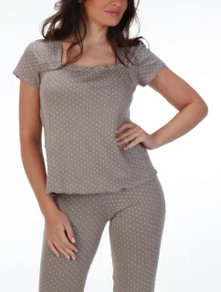 Dámske pyžamo Forex Bodky 919