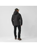 Pánska zimná bunda s kapucňou Fjällräven Skogsö Jacket M, outdoorová, zateplená, sivá (F81698-030)