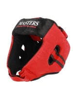 Boxerská prilba MASTERS KT-EXCELLENCE čierno-červená