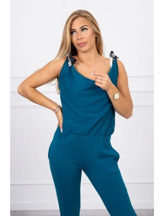 Nohavice/oblek s nápisom selfie marine Nohavice/oblek s nápisom selfie marine