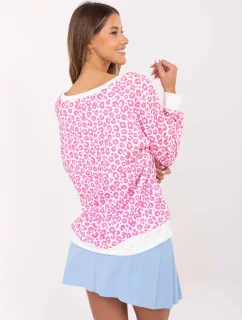 Blúzka MI BZ M742.86 bielo-ružová