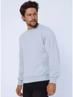 Pánska sivá mikina FashionStreet BX5007