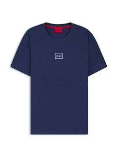 Hugo Loungewear Laze AZZURRO Pánska košeľa na spanie (50525236-409)