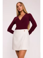 M854 Mini sukňa - krémová