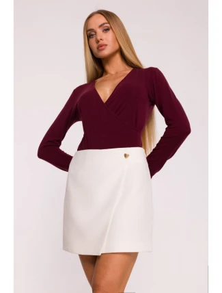 M854 Mini sukňa - krémová