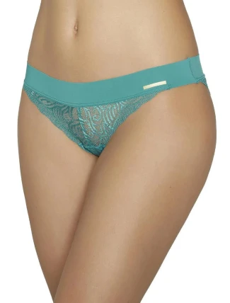 Nohavičky so zníženým pásom 19214 zelená - Ysabel Mora