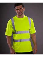 Tričko Yoko HVJ 410 Hi-Vis 79.J410, žlté s vysokou viditeľnosťou Tričko Yoko HVJ 410 Hi-Vis 79.J410, žlté s vysokou viditeľnosťou