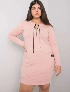 Šaty RV SK 7241.43 svetlo ružová