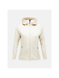 Mikina PEAK PERFORMANCE W Rider Essentials Zip Hood v pieskovej farbe