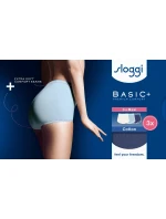 Dámske nohavičky Basic+ Maxi C3P - UNKNOWN - modrá kombinácia V020 - SLOGGI