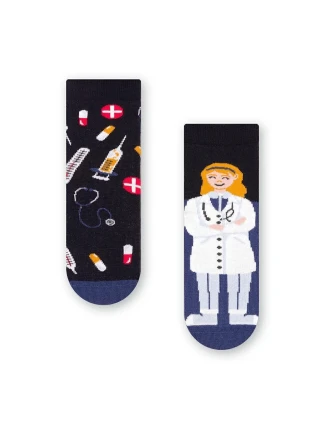 Ponožky Steven art.014 Dievča asymetrické 26-34