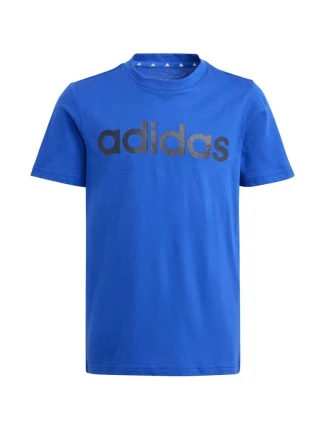 Adidas Essentials Linear Logo Cotton Tee Jr IB4090 tričko Adidas Essentials Linear Logo Cotton Tee Jr IB4090 tričko