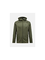 Mikina Peak Performance Rider Essentials Zip Hood Sweatshirt - pine needle/pine needle veľkosť: m