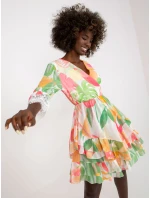 Šaty DHJ SK 0997 1.33X bielo-ružové