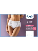 sloggi Chic Maxi 4P - WHITE - SLOGGI WHITE - SLOGGI