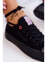 Klasyczne Trampki Cross Jeans JJ2R4019C Czarne
