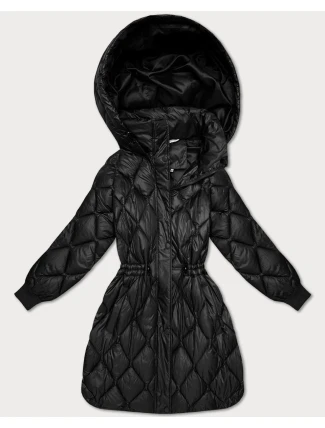 Dámska zimná bunda Plus Size Minority black (M2-6518-1)