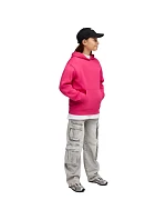 Detská mikina s kapucňou Puma ESS Centered Cat Logo Relaxed Hoodie fuchsia 692973 59