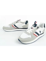 U.S. Polo ASSN. M NOBIL006-WHI športová obuv