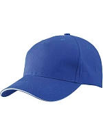 Daiber MB 6526 5-panelová sendvičová čiapka 03.6526 royal/biela Daiber MB 6526 5-panelová sendvičová čiapka 03.6526 royal/biela
