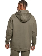 Build your Brand BB 006 Oversize mikina s kapucňou z hrubej bavlny 56.B006 biela