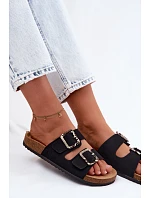 Dámské Pantolety Černé S Remínky Lee Cooper LCW-26-35-4450L