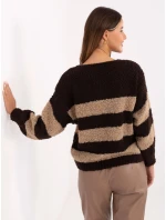 Jumper MI SW WK3031.22 tmavohnedý