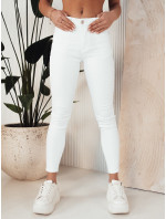 ALGATE dámske džínsové nohavice biele Dstreet UY1941