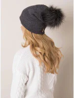 Dámska čiapka 15.70 tmavo šedá - Rue Paris