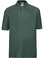 Russell Athletic 539B Detské polo tričko z piké 10.539B fľaškovozelené Russell Athletic 539B Detské polo tričko z piké 10.539B fľaškovozelené