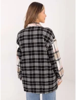 Košeľa DN KS 3841.02 čierna a béžová