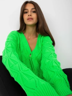 Dámsky sveter LC SW 8035 fluo zelená